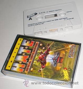 Videojuegos y consolas: H.A.T.E. Hostile All Terrain Encounter [Gremlin Graphics] 1989 Vortex / Erbe Software [AMSTRAD CPC] - Foto 4