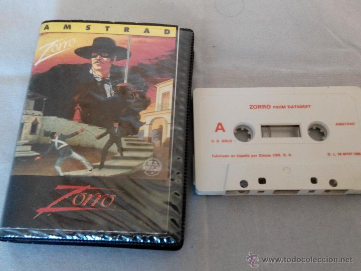 Videojuegos y consolas: juego amstrad en estuche zorro - Foto 1