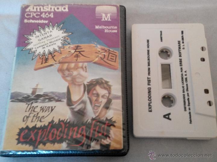Videojuegos y consolas: juego amstrad  exploding fist - Foto 1
