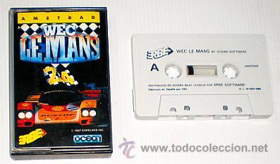 Videojuegos y consolas: WEC Le Mans [Imagine Software Ltd] 1988 Ocean Software / Konami / Erbe Software [Amstrad CPC] - Foto 3