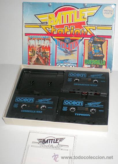 Videojuegos y consolas: Battle Stations Compilation [Ocean Software Ltd 1989] [Amstrad CPC] Battlestations! - Foto 3