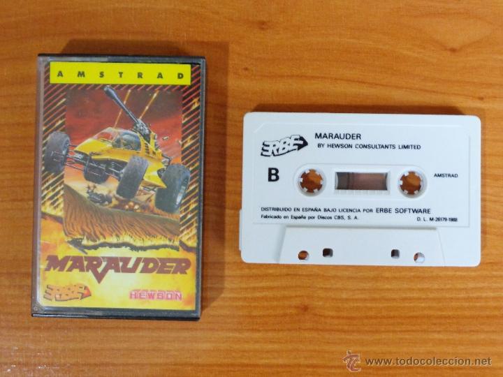 Videojuegos y consolas: JUEGO AMSTRAD MARAUDER. - Foto 1