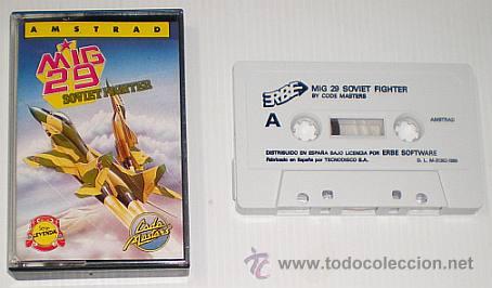 Videojuegos y consolas: MiG 29 Soviet Fighter [Code Masters Ltd] 1989 - Erbe Software [AMSTRAD CPC] - Foto 3