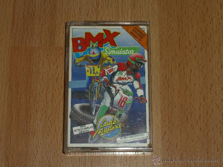 Videojuegos y consolas: JUEGO EN CASETE PARA AMSTRAD BMX SIMULATOR - Foto 1