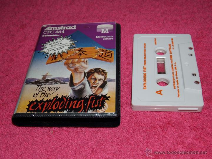 Videojuegos y consolas: Juego para ordenador Amstrad - Eploding Fist Versi&oacute;n espa&ntilde;ola. - Foto 1
