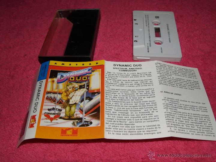 Videojuegos y consolas: AMSTRAD BY FIREBIRD 1989 DYNAMIC DUO VERSION ESPA&Ntilde;OLA CASSETTE - Foto 1