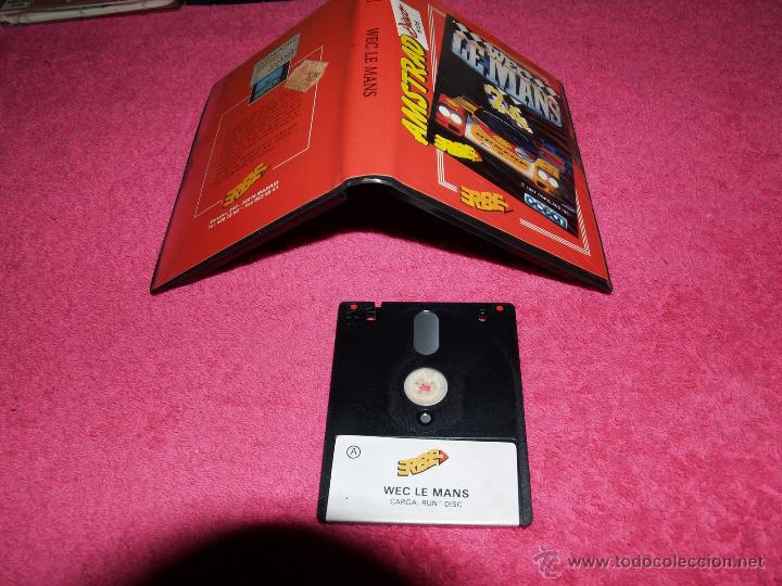 Videojuegos y consolas: AMSTRAD ERBE DISK VERSION WEC LE MANS SPANISH VERSION ESTUCHE - Foto 1