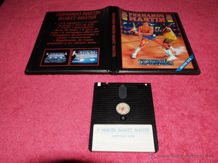 Videojuegos y consolas: AMSTRAD DISK DINAMIC FERNANDO MARTIN VERSION ESPA&Ntilde;OLA COMPLETO ESTUCHE - Foto 1