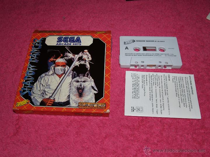 Videojuegos y consolas: AMSTRAD U.S.GOLD 1991 SHADOW DANCER VERSION ESPA&Ntilde;OLA CASSETTE - Foto 1