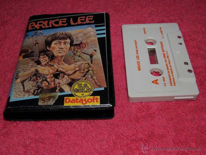 Videojuegos y consolas: AMSTRAD U.S GOLD 1985 BRUCE LEE VERSION ESPA&Ntilde;OLA ESTUCHE DATASOFT - Foto 1
