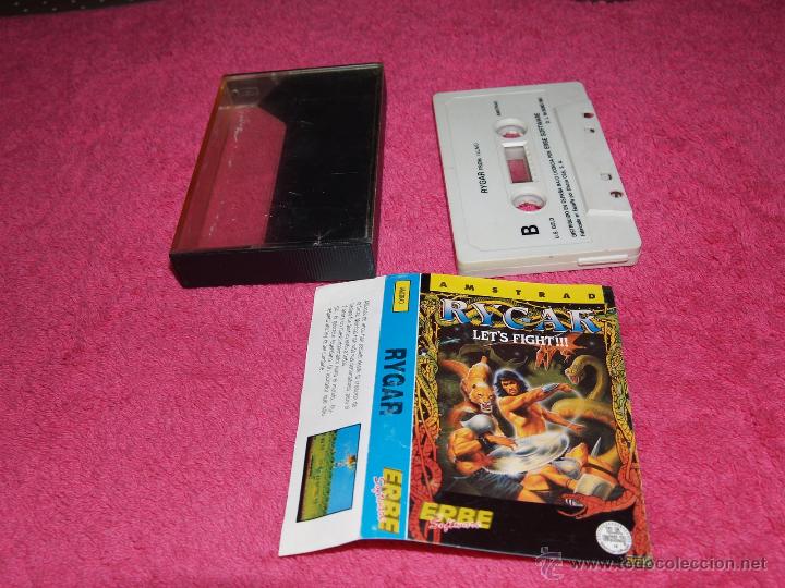 Videojuegos y consolas: GAME FOR AMSTRAD ERBE RYGAR SPANISH VERSION 1987 BY TECMO - Foto 1