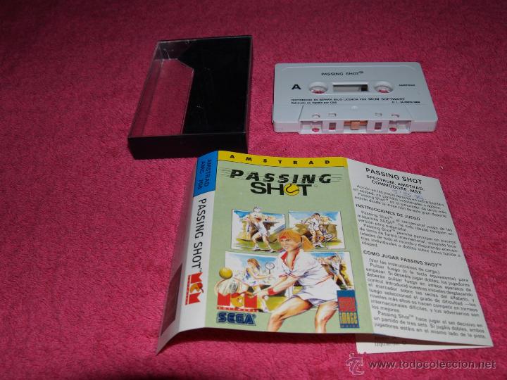 Videojuegos y consolas: GAME FOR SAMSTRAD MCM PASSING SHOOT SPANISH VERSION 1989 SEGA - Foto 1