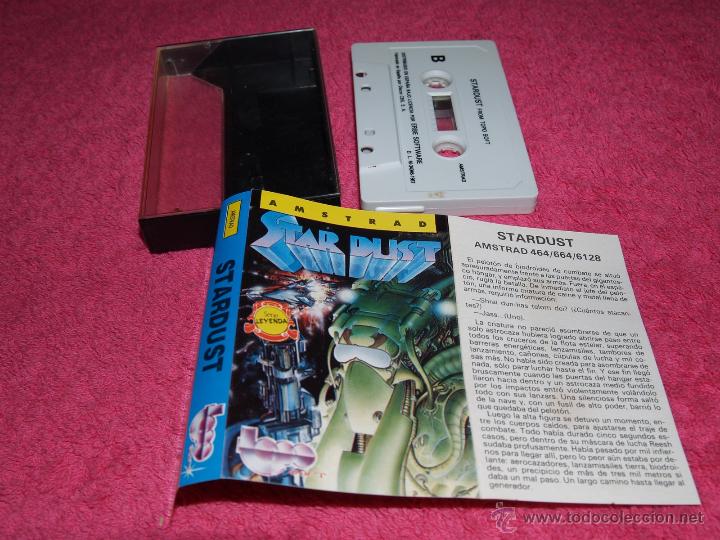 Videojuegos y consolas: GAME FOR AMSTRAD STAR DUST SPANISH VERSION BY TOPO 1987 - Foto 1
