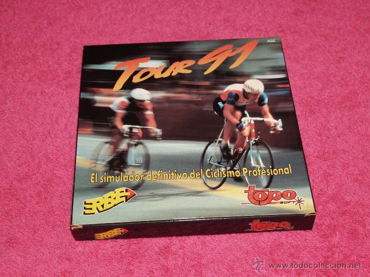 Videojuegos y consolas: GAME FOR AMSTRAD TOPO TOUR 91 SPANISH VERSION NEW - Foto 1