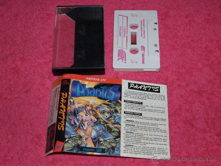 Videojuegos y consolas: AMSTRAD DINAMIC PHANTIS SPANISH VERSION - Foto 1