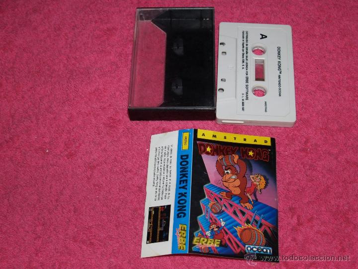 Videojuegos y consolas: AMSTRAD ERBE 1987 DONKEY KONG SPANISH VERSION OCEAN - Foto 1
