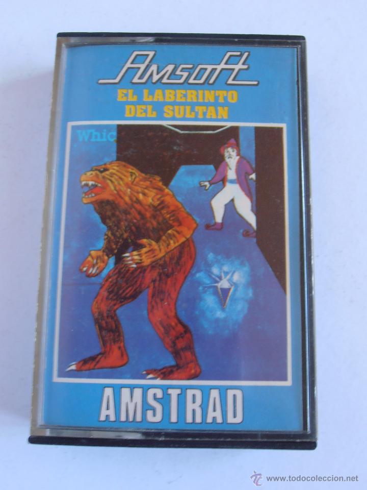 Videojuegos y consolas: JUEGO CINTA AMSTRAD AMSOFT EL LABERINTO DEL SULTAN - Foto 1