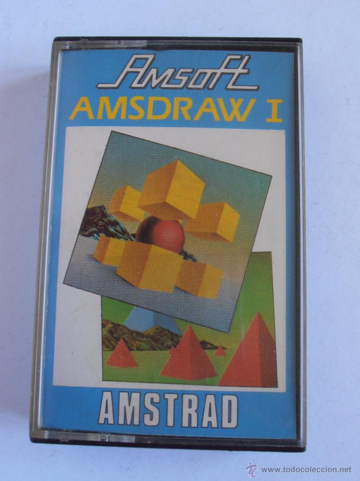 Videojuegos y consolas: JUEGO CINTA AMSTRAD AMSOFT AMSDRAW I - Foto 1