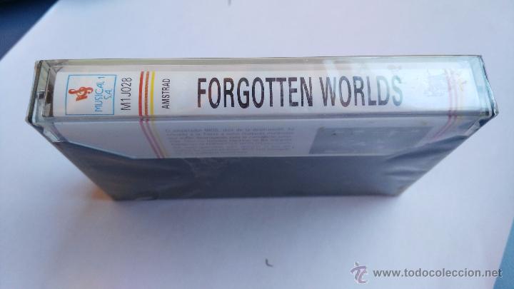 Videojuegos y consolas: amstrad juego precintado forgotten worlds - Foto 2