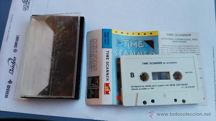 Videojuegos y consolas: amstrad juego time scanner - Foto 1