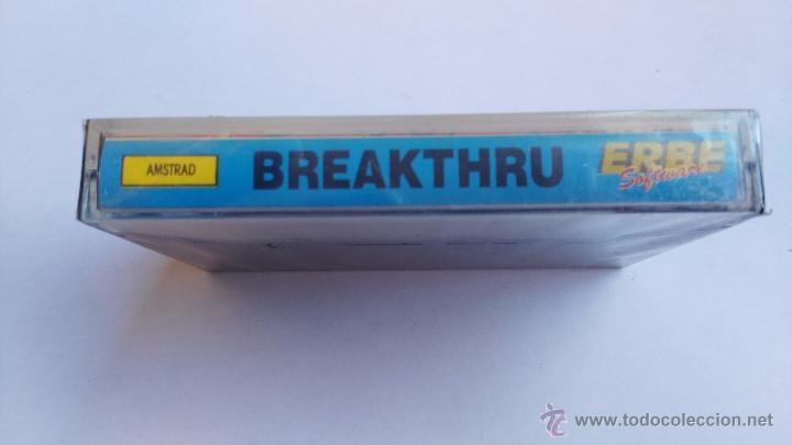 Videojuegos y consolas: amstrad juego precintado  breakthru - Foto 2