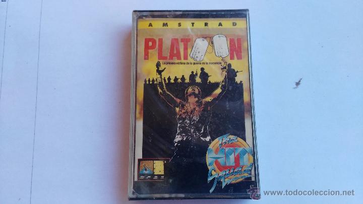 Videojuegos y consolas: amstrad juego precintado  platoon - Foto 1