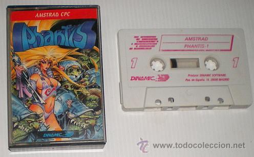 Videojuegos y consolas: Phantis [Dinamic Software] 1987 [AMSTRAD CPC] Game Over 2 Azpiri - Foto 3