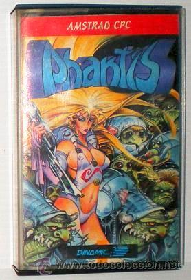 Videojuegos y consolas: Phantis [Dinamic Software] 1987 [AMSTRAD CPC] Game Over 2 Azpiri - Foto 1