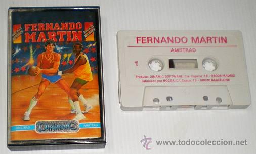 Videojuegos y consolas: Fernando Martin Basket Master [Dinamic Software] 1987 [AMSTRAD CPC] - Foto 3