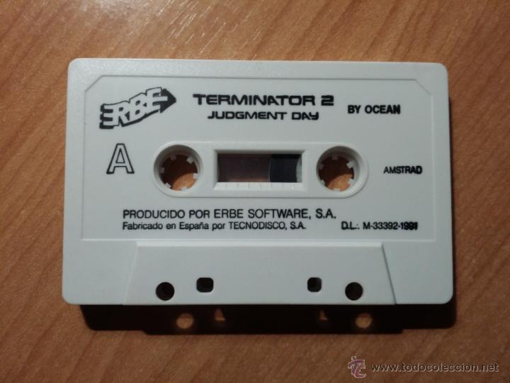 Videojuegos y consolas: TERMINATOR 2 - AMSTRAD - Foto 1