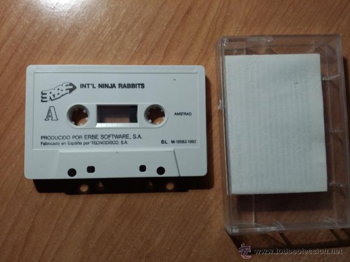 Videojuegos y consolas: INT`L NINJA RABBITS - AMSTRAD - Foto 1