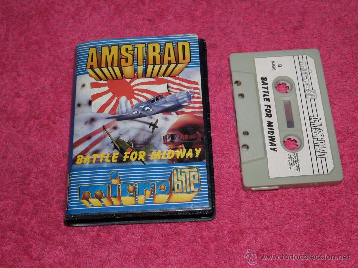 Videojuegos y consolas: AMSTRAD MICRO BYTE 1985 BATTLE FOR MIDWAY 1&ordf; VERSION ESPA&Ntilde;OLA - Foto 1