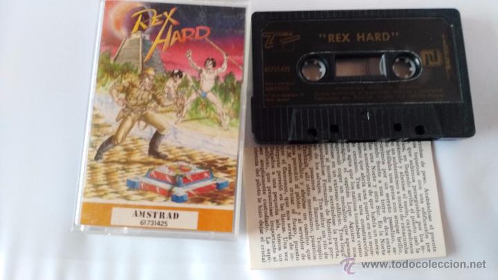Videojuegos y consolas: amstrad juego  rex hard - Foto 1