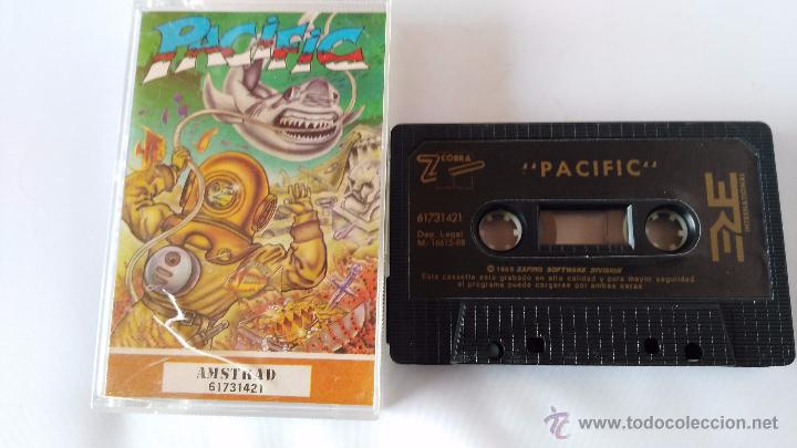 Videojuegos y consolas: juego amstrad  pacific - Foto 1
