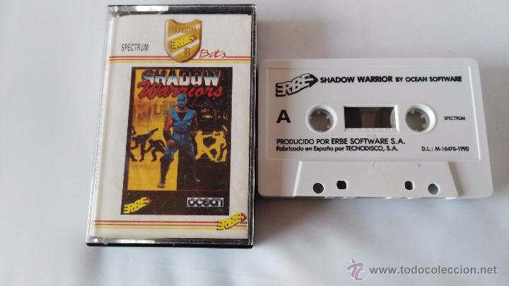 Videojuegos y consolas: juego para amstrad shadow warriors - Foto 1