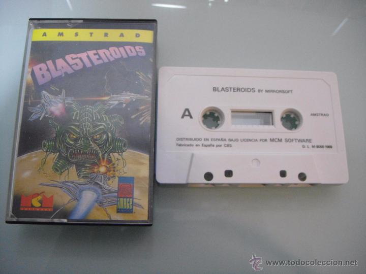 Videojuegos y consolas: BLASTEROIDS - AMSTRAD - Foto 1