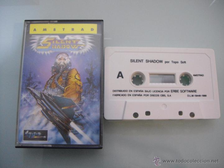 Videojuegos y consolas: SILENT SHADOW - AMSTRAD - Foto 1