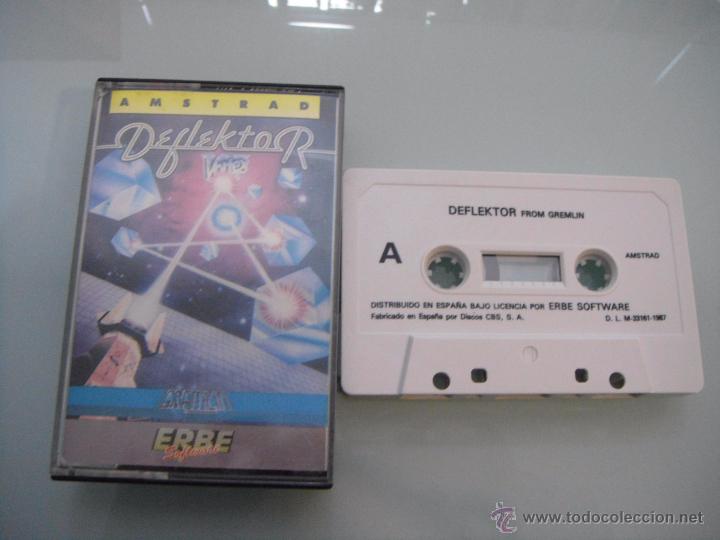 Videojuegos y consolas: DEFLEKTOR - AMSTRAD - Foto 1