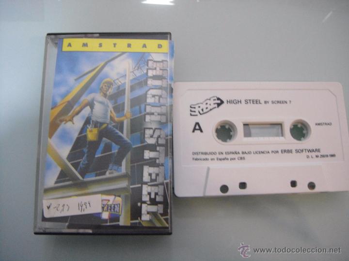 Videojuegos y consolas: HIGH STEEL- AMSTRAD - Foto 1