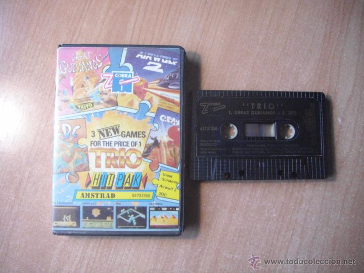 Videojuegos y consolas: TRIO HIT PAK- AMSTRAD - Foto 1