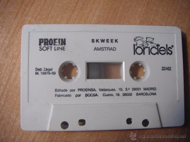 Videojuegos y consolas: SKWEEK - AMSTRAD - Foto 1