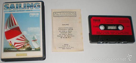 Videojuegos y consolas: Sailing [Activision] 1987 O.D.E. - Proein Soft Line [AMSTRAD CPC] - Foto 3
