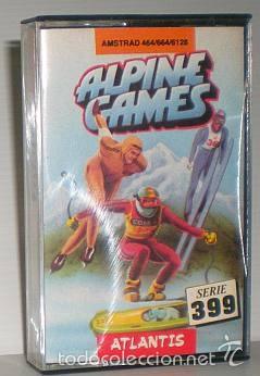 Videojuegos y consolas: Alpine Games [Atlantis] 1987 Zafiro Software [AMSTRAD CPC] - Foto 1
