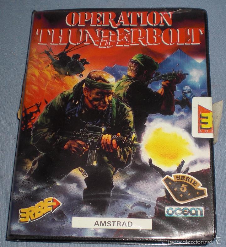 Videojuegos y consolas: Videojuego operation thunderbolt amstrad cinta - Foto 1