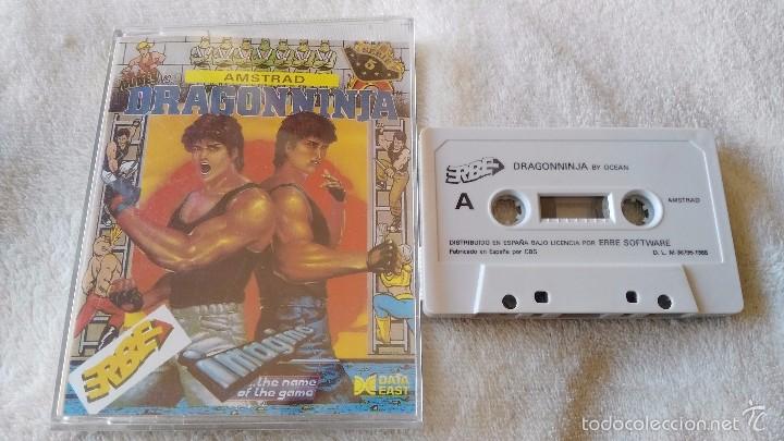 Videojuegos y consolas: juego para amstrad dragon ninja - Foto 1