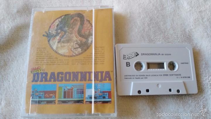 Videojuegos y consolas: juego para amstrad dragon ninja - Foto 2