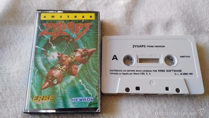 Videojuegos y consolas: juego para amstrad zynaps - Foto 1
