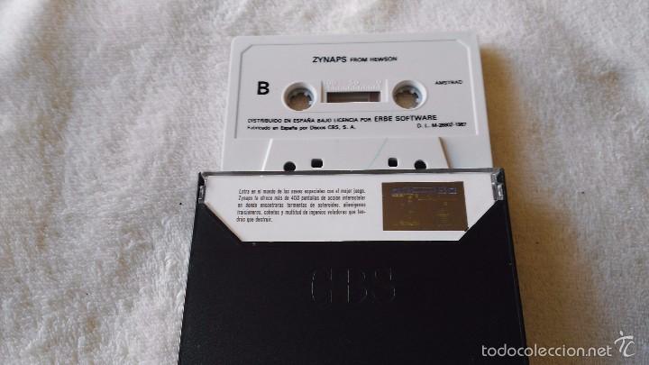 Videojuegos y consolas: juego para amstrad zynaps - Foto 2