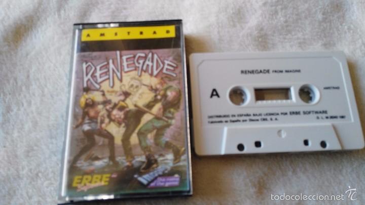 Videojuegos y consolas: juego amstrad renegade - Foto 1