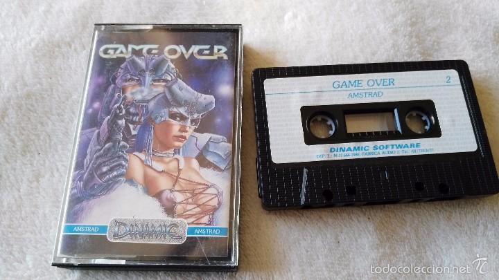 Videojuegos y consolas: juego amstrad  cinta game over dinamic - Foto 1